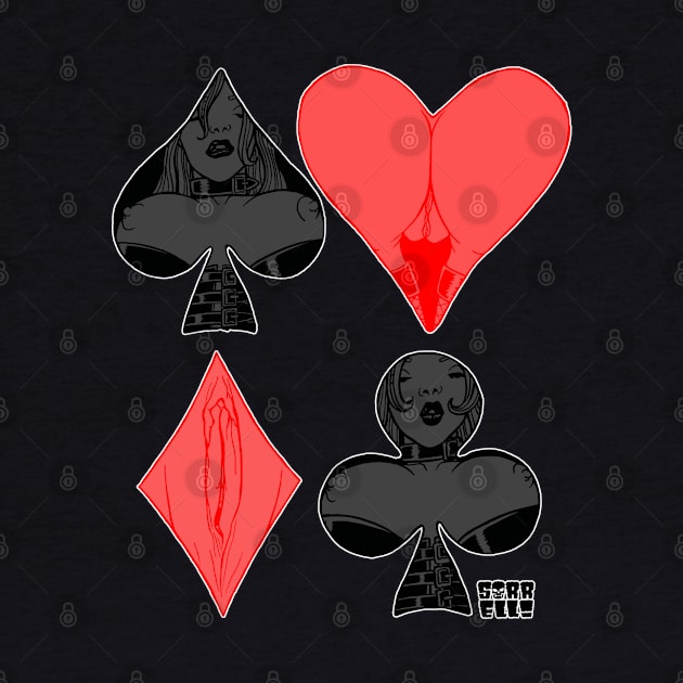 Erotic Card Pips by ArtMonsterATX